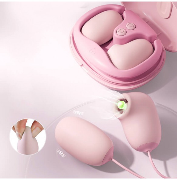 MizzZee - Shell Vibrating Egg (Chargeable - Pink)